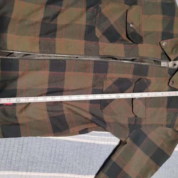 Chrome Plaid Wind Jacket - Picture 7 of 9